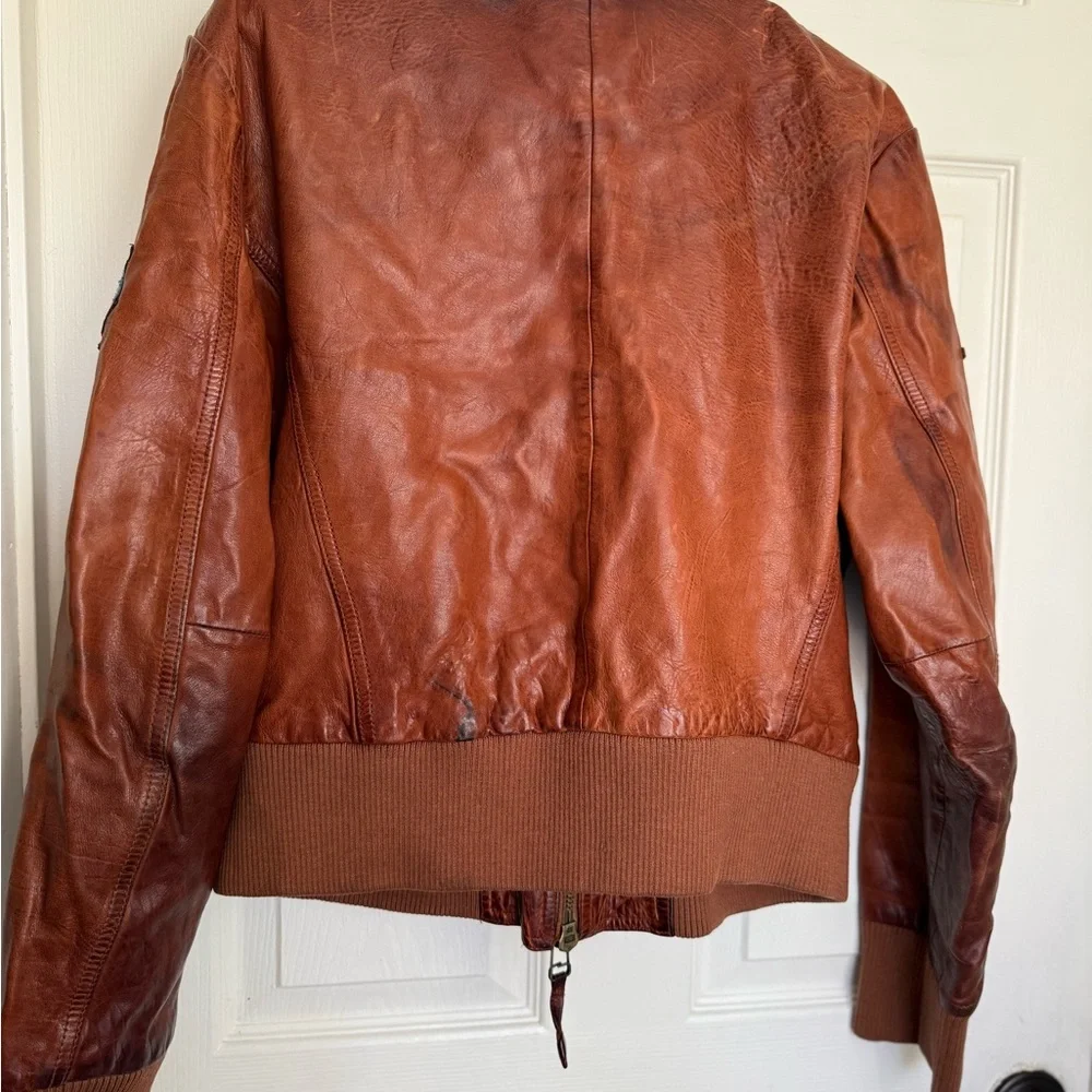 OFFICIAL MISS TOP GUN LEATHER JACKET - Picture 10 of 10